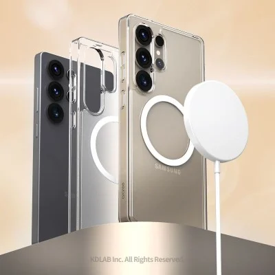 Cover Samsung S25 Ultra Duple Magsafe Case Araree - Clear